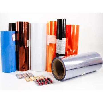Rollo de película de PVC suave de color para bolsas de embalaje