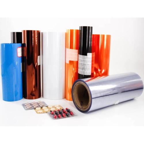 Colored Soft PVC Film Roll for Packaging Bag