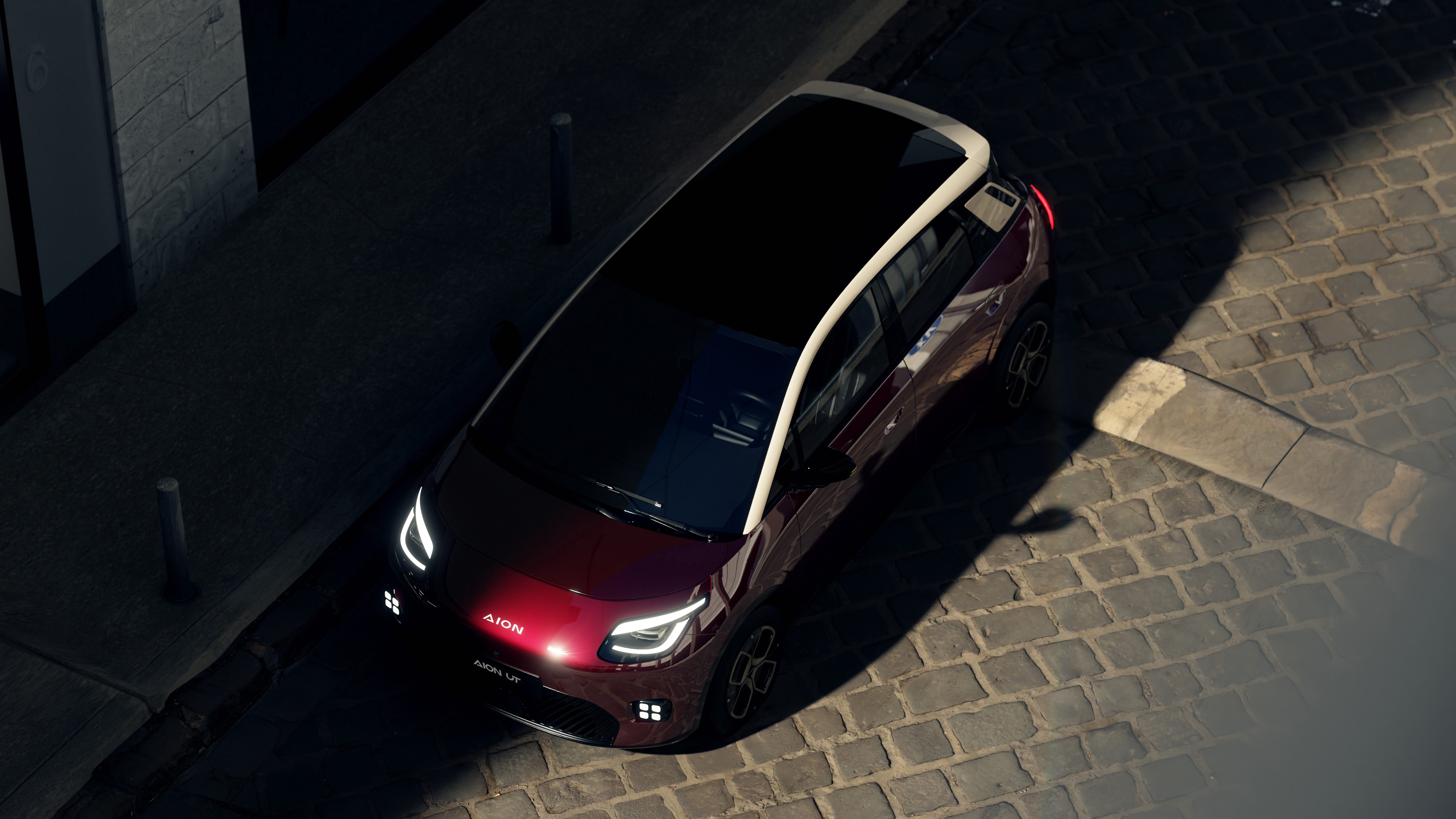 Aion UT sedan ev car