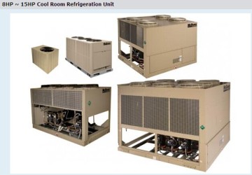 8HP ~ 15HP Copeland Zb Cool Room Refrigeration Unit