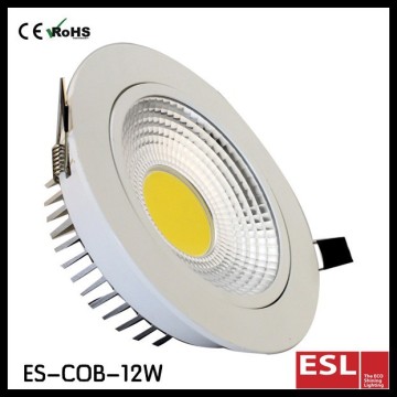 high quality COB 15W led down panel lights 90-260V