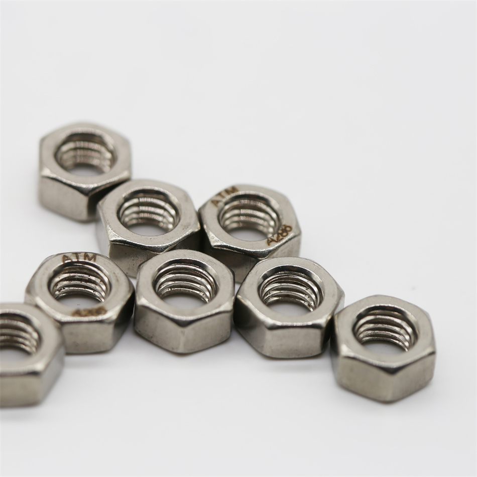 Zinc Plated Carbon Steel DIN 934 Hex Nut