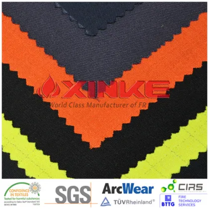 Modacrylic FR clothing fabric