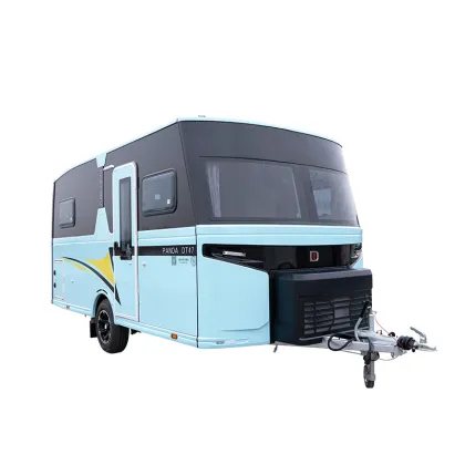 Customized High Popularity RV Trailer Camper Travel Trailers DT472