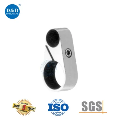 SUS Frameless Glass Sliding Door Hardware Door Stopper