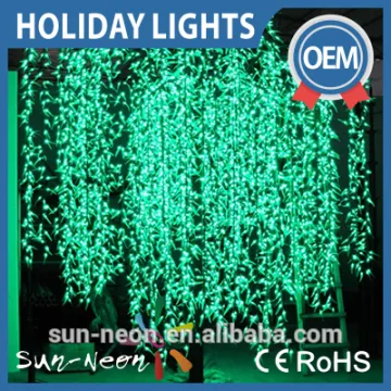 2016 Outdoor Artificial Led Lighted Willow Tree