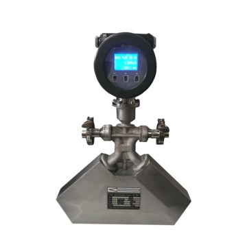 Industriële paddle vloeibare water stookolie coriolis kracht massastroommeter