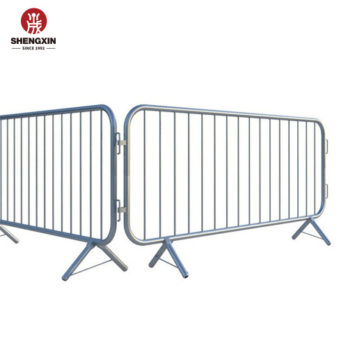 Portable Barricades Customized metal crowd control barrier / portable barricades / Temporary Fence Factory