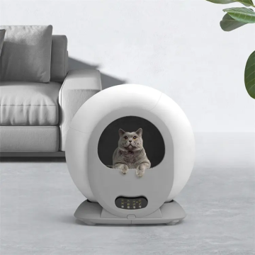 Low Entry Automatic Self Cleaning Cat Litter Box with Large Capacity for Multiple Cats