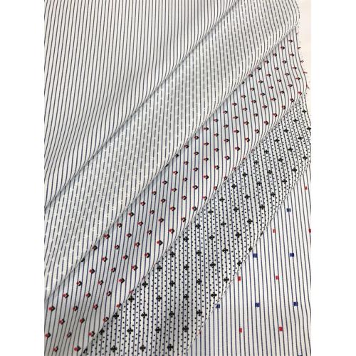 T/C Woven Yarn-dyed Stripe Printed Processing Fabric