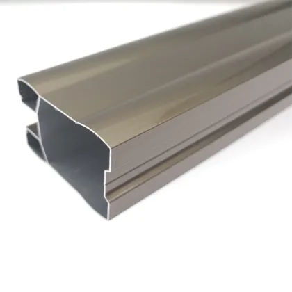 Swing wardrobe door aluminum profile