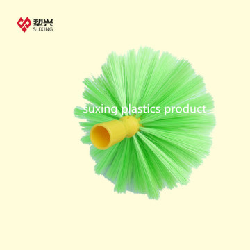 Bright-colored round plastics ceiling broom with cheap price