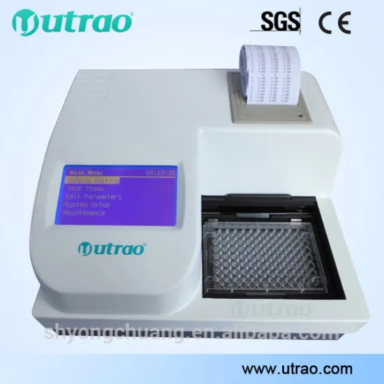 Test machine elisa microplate reader for Dengue raip test kit