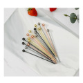 Stainless steel fruit needle