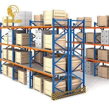 Heavy Duty Pallet Metal Shelving For Palletized Products