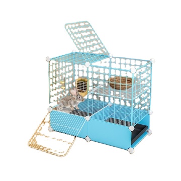 DIY Large Metal Pet Rabbit Cage - Customizable Designs