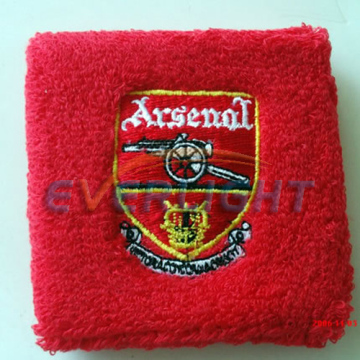 promotional sports cotton cuff wristband