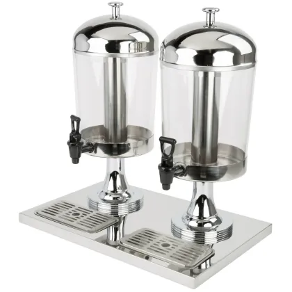 Stainless Steel Glass Juice Dispenser Machine for Beverage Serving