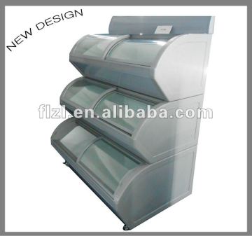 three layers showcase freezer,super market freezer,ice cream freezer,one layer showcase freezer, multilayer showcase