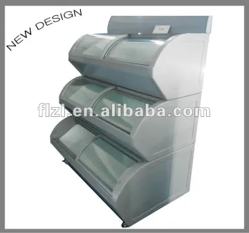 three layers showcase freezer,super market freezer,ice cream freezer,one layer showcase freezer, multilayer showcase