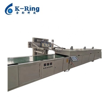 Automatic Packing Bags Screen Printing Machine with Conveyor Belt