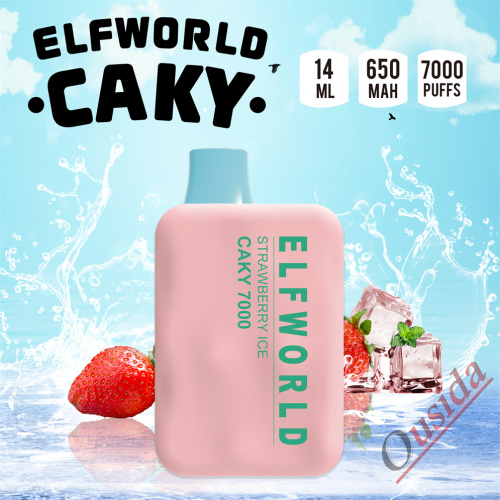 Original Disposable Vape Elf World Caky7000 Puffs