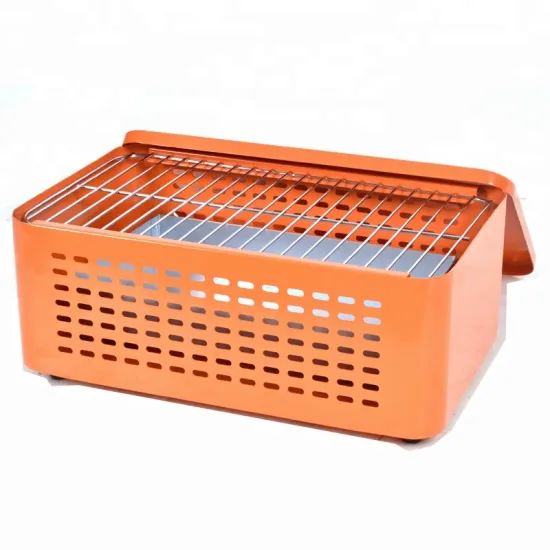 Camping Assembly Without Screws Laptop Handbag Portable Table Grills Convenient Mini Foldable Charcoal Bbq Barbecue Grills