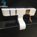 Saluran Kawat Slotted Duct Trunking Fitting Flat Angle