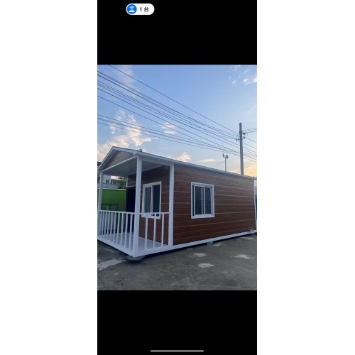 Folded Steel Panel Mobile Homes with Polyurethane Insulation
