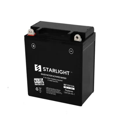 Yuasa type 12V 12A motorcycle battery