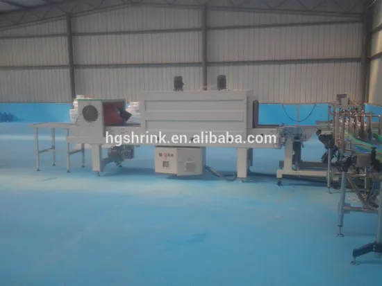 Automatic L type colorful PE film Heating Shrink Packing Machine