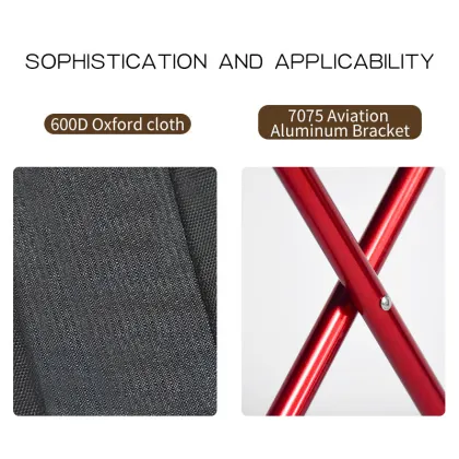 Lightweight Aluminium Folding Camping Chair for Beach and Outdoor Use