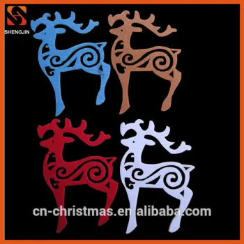felt reindeer shape christmas decoration yiwu