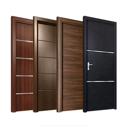 Modern Design Wooden Door Lock Set Indoor Door