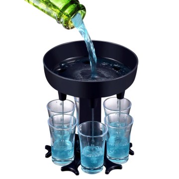 カスタムロゴABSディスペンサーは、噴水、バー、家庭用品のためのプラスチック製のショットグラスセットセット