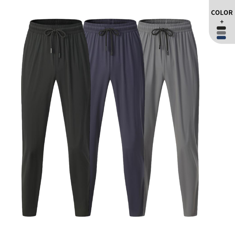 Breathable And Quick Drying Sports Zipper Trousers