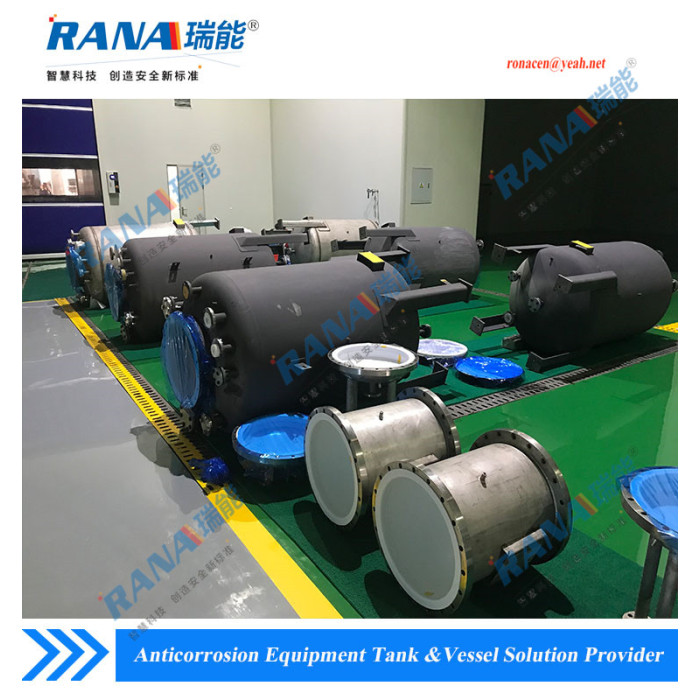 Шаравой кран з тэфлонавай футроўкай для рэзервуараў з футроўкай