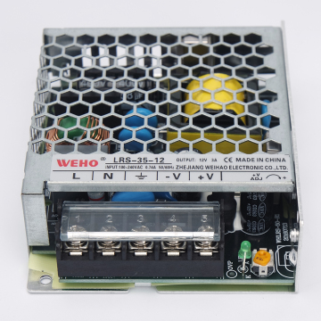 WEHO hot sale ultra thin LRS-35-12 constant voltage ac to dc 35w 12v switch power supply