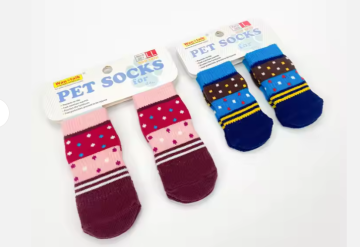 Animal colorful Cotton Fabric Pet Socks