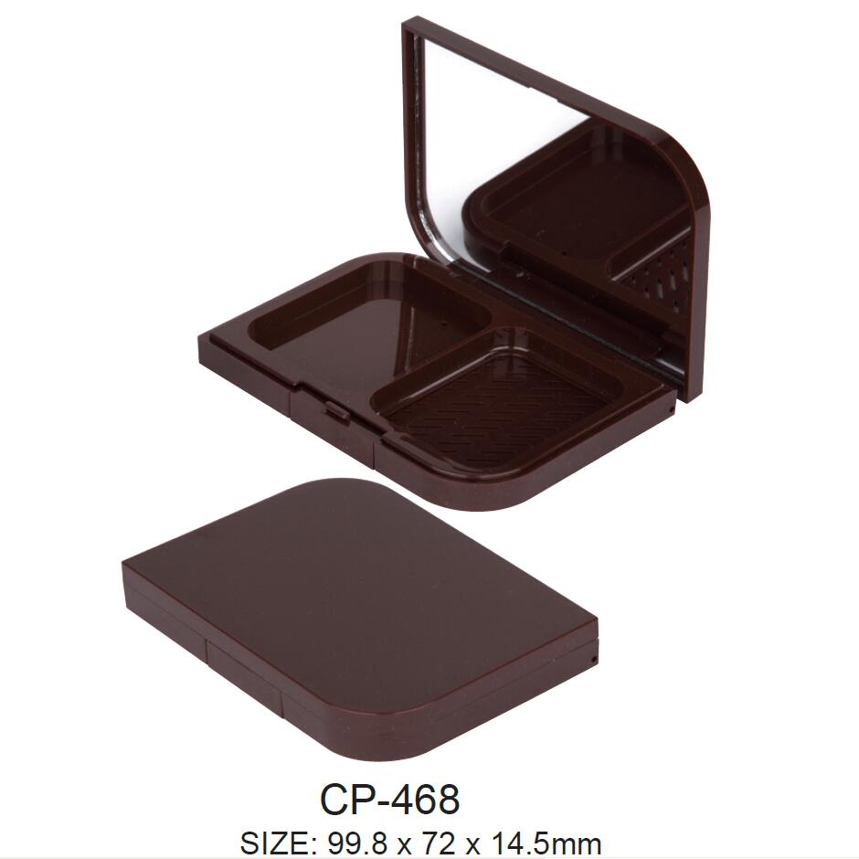 square compact case