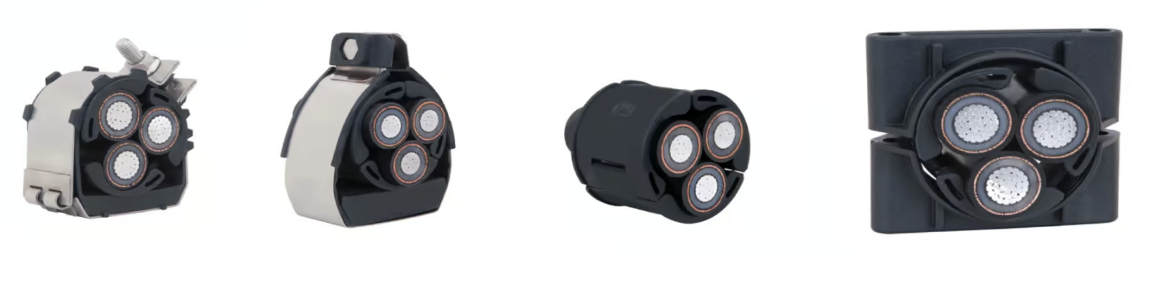 Cable Cleats & Clamps for Flat, Trefoil & Quadrafoil Cables