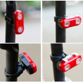 Lámpara de cola de bicicleta nueva recargable USB Luz de bicicleta USB