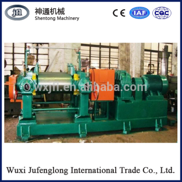 China manufacturer Rubber Refiner XKP400, two roll type rubber refiner