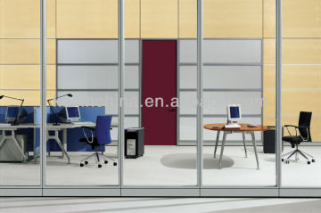 2016 V70 modern china factory direct sell office furniture office high partition office screen glass room dividers glass wall