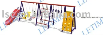 Outdoor Park Swing Slide
