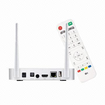 Newest Quad Core CPU Smart F4 TV Box with 8GB NAND Flash and 2GB DDR3