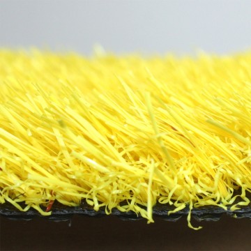 Vivaturf wholesale custom colour synthetic turf yellow artificial grass