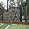 Muro de retenção de Gabion soldado modular para design de paisagem