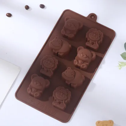 Sustainable Silicone Chocolate Mold - Non Stick Multi-Shapes for Jello, Gummies & Truffles