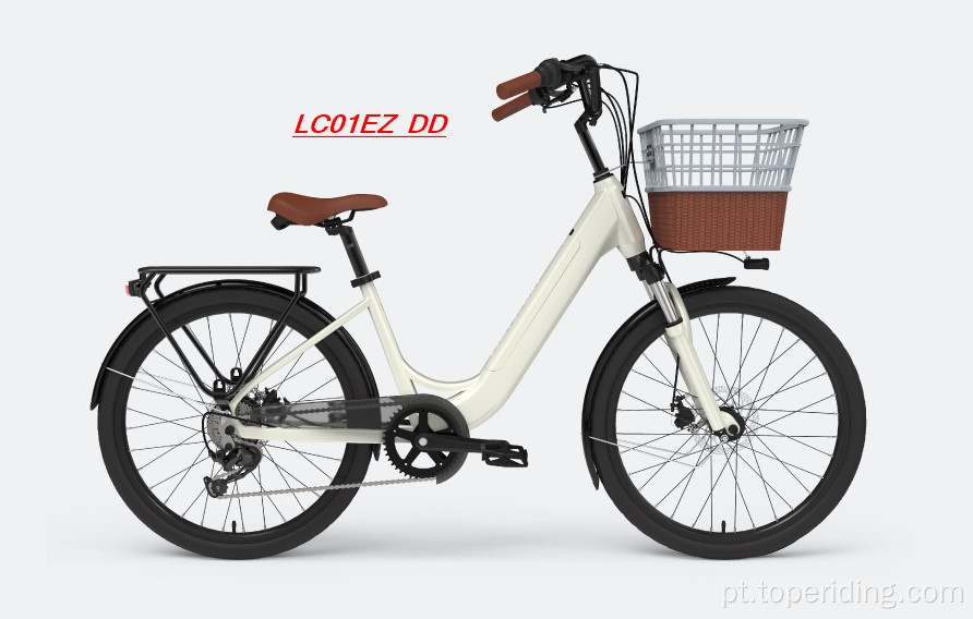 Lady de bicicleta Yeti E personalizada